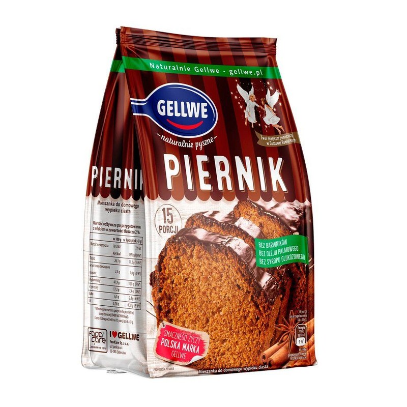 Piernik klasyczny  Gellwe 375 g