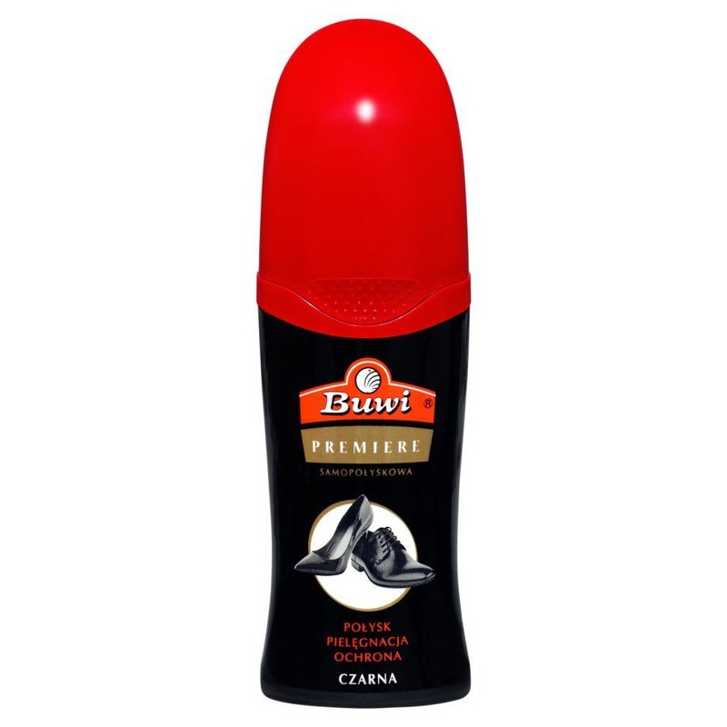 Pasta do butów samopołyskowa czarna Buwi 60 ml