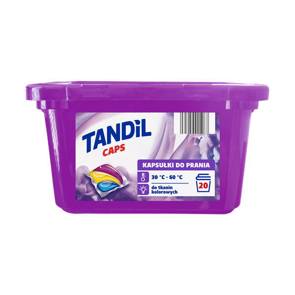 Kapsułki do prania tkanin kolorowych