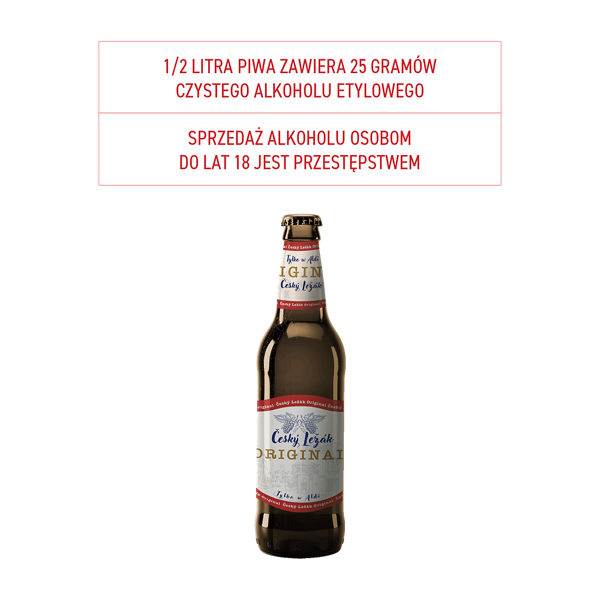 Piwo Český Ležák Original