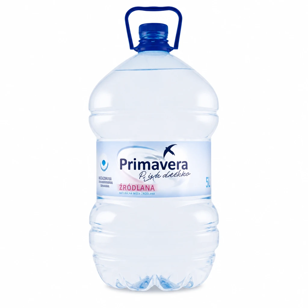 Woda niegaz. źródlana Primavera 5l