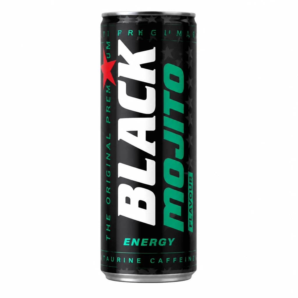 Napój energetyczny mojito Black 250ml puszka