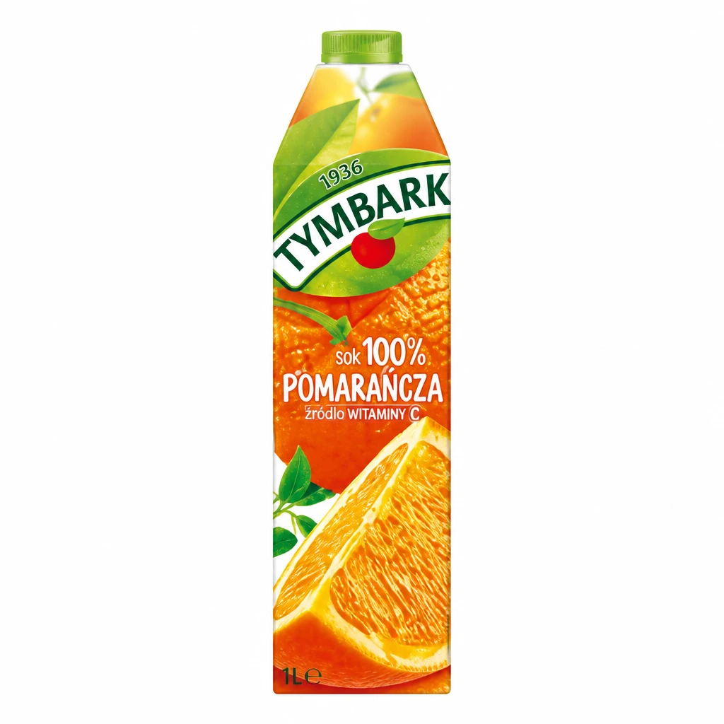 Sok pomarańczowy Tymbark 1l