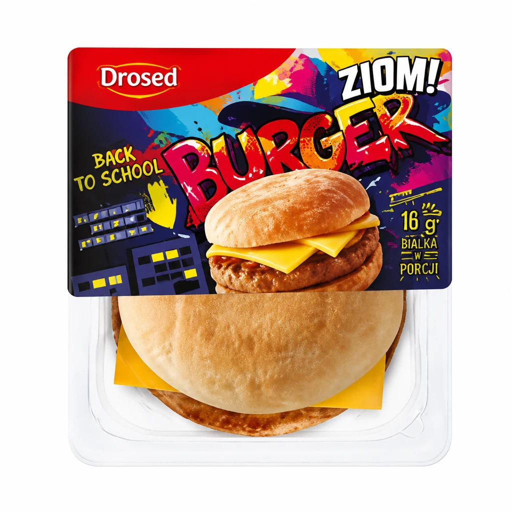 Burger ziom back to school Drosed 160g