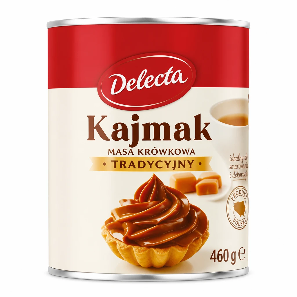 Masa krówkowa kajmak tradycyjny Delecta 460g