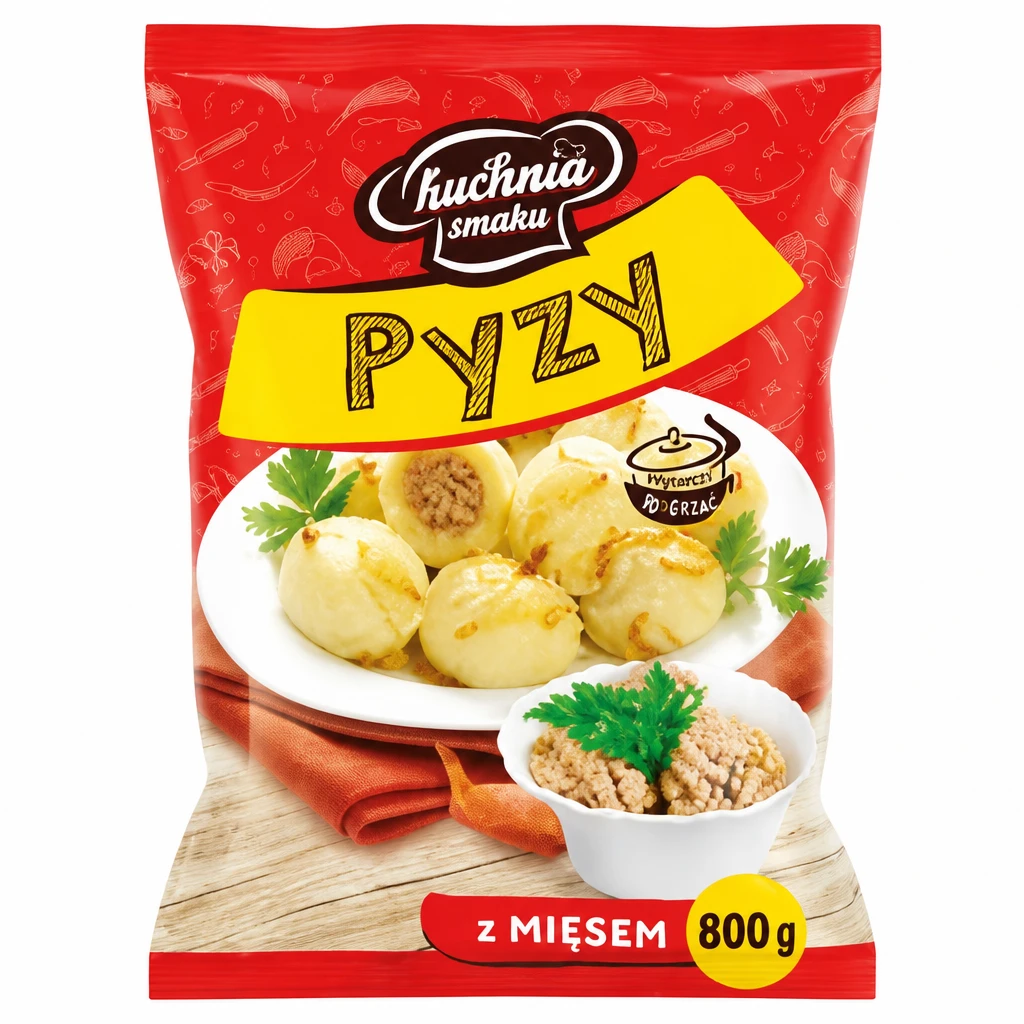 Pyzy z mięsem Kuchnia Smaku 800g