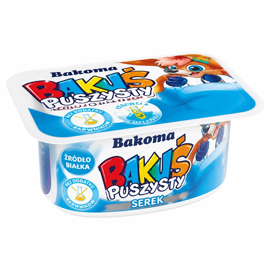 Serek puszysty Bakuś Bakoma 90g mix