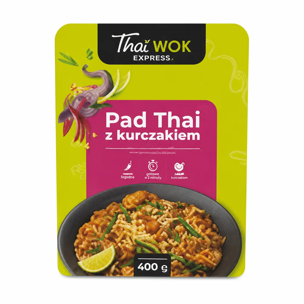 Pad Thai z kurczakiem Thai Wok 400g