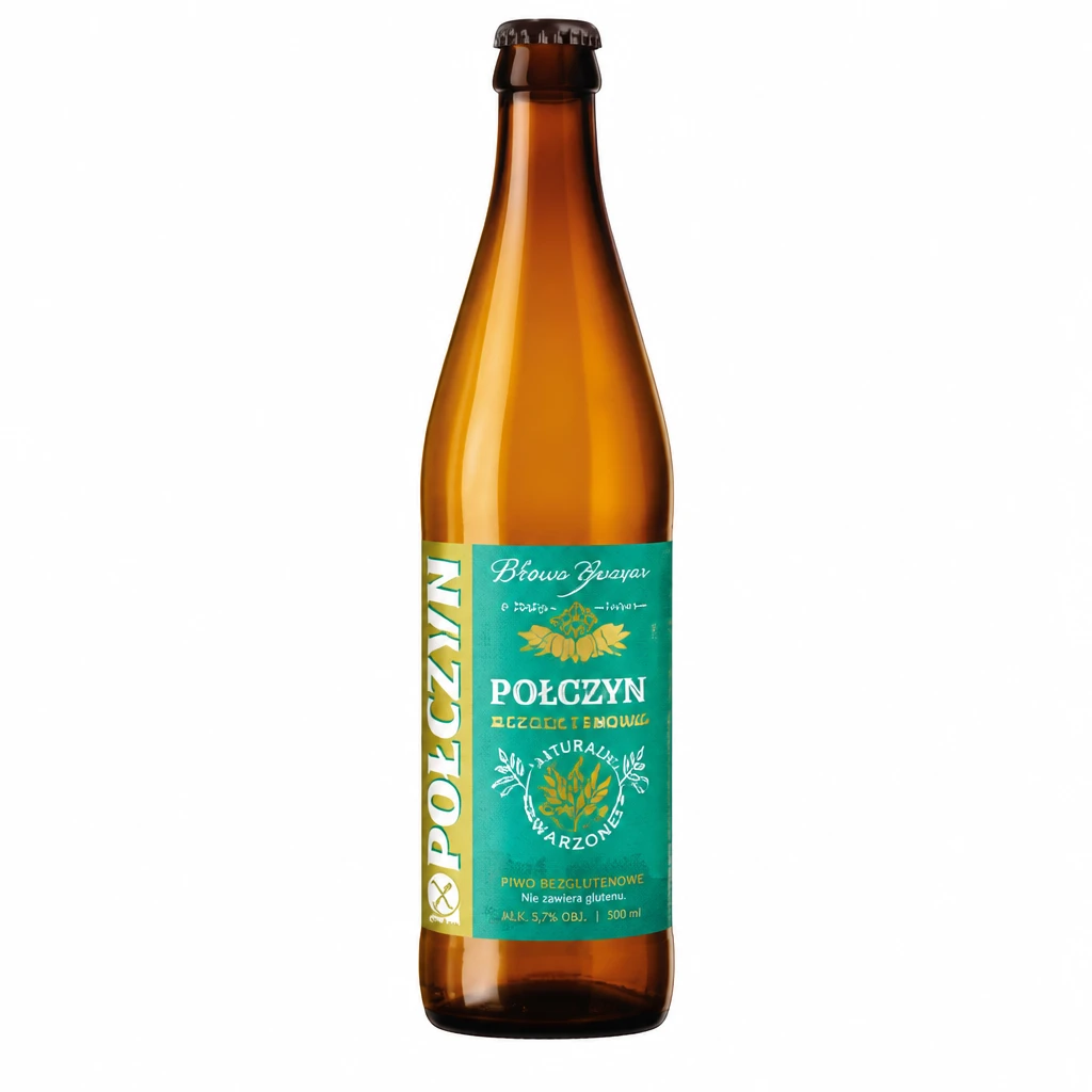 Piwo Połczyn bezglutenowe 0,5l 5,7% but. bzzw.
