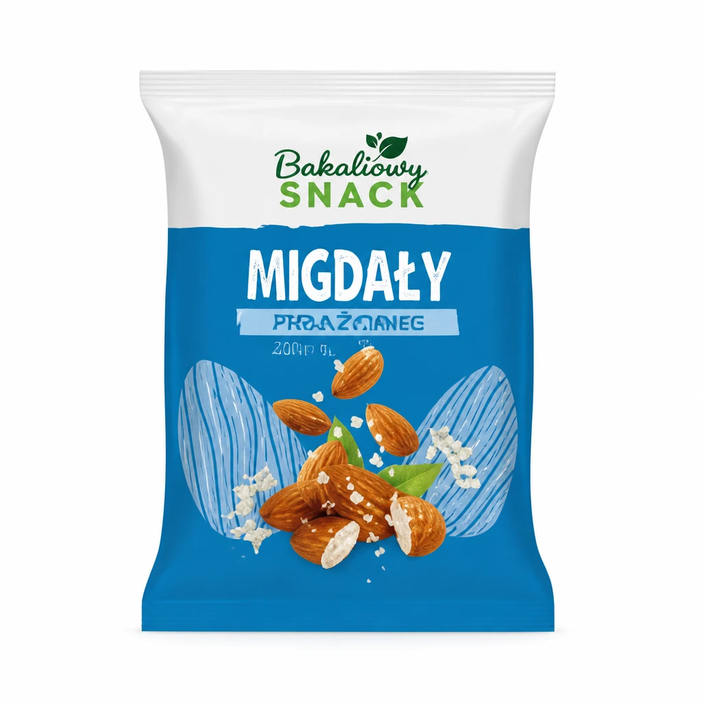 Migdały prażone Bakaliowy Snack 200g