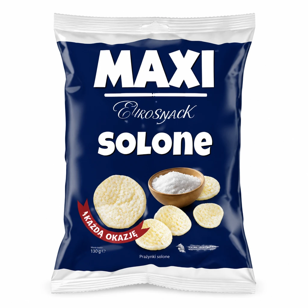 Prażynki Maxi solone Eurosnack 130g