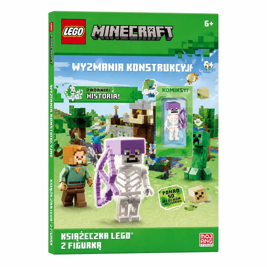 Książeczka Lego z figurką mix