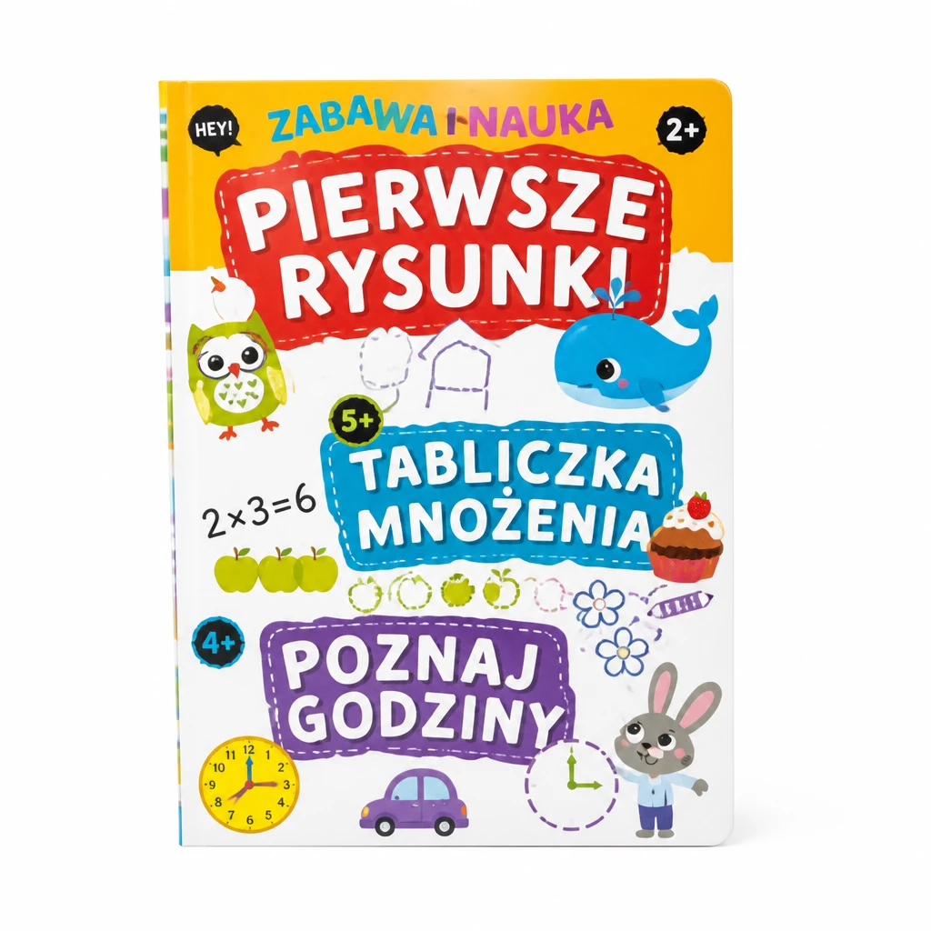 Książeczka zabawa i nauka mix