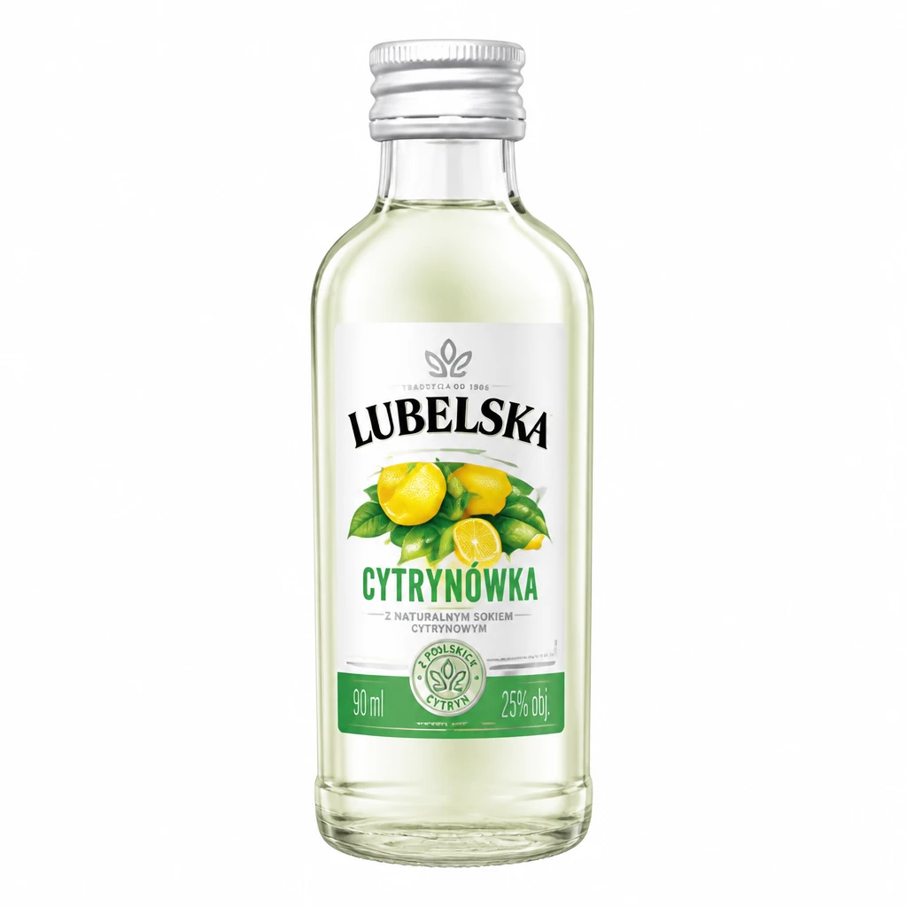 Likier Lubelska cytrynówka 90ml 25%