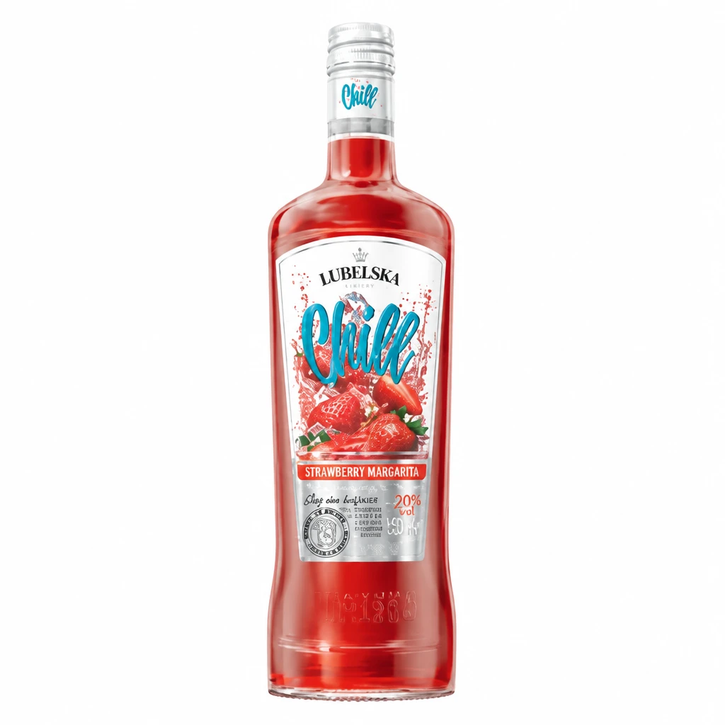 Likier Lubelska Chill strawber. margarita 0,5l 20%