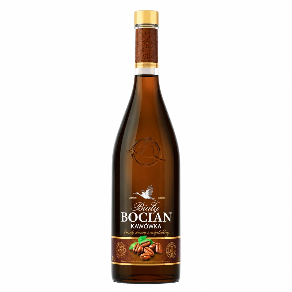 Likier Biały Bocian kawówka 0,5l 25%