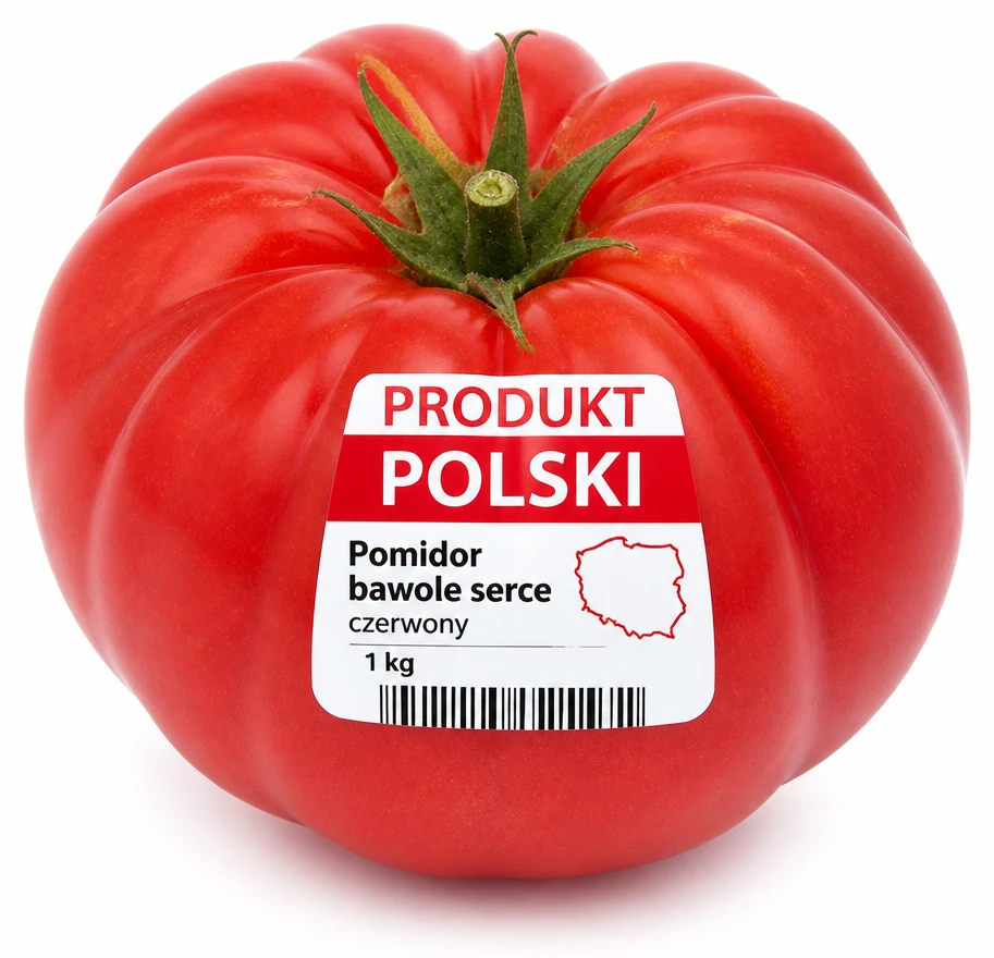 Pomidor bawole serce czerwony