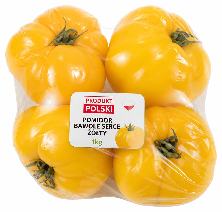 Pomidor bawole serce żółty
