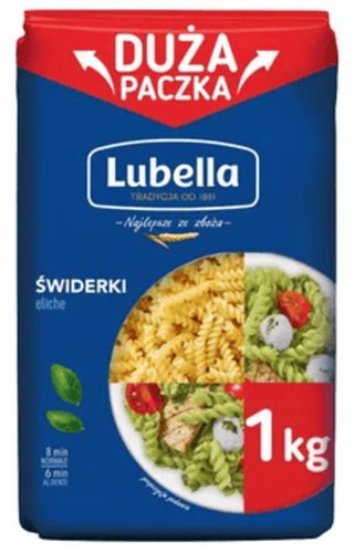 Makaron Świderki Lubella 1 kg