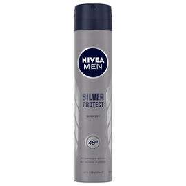 Nivea MEN Antybakteryjny antyperspirant w spray'u Silver Protect 200 ml