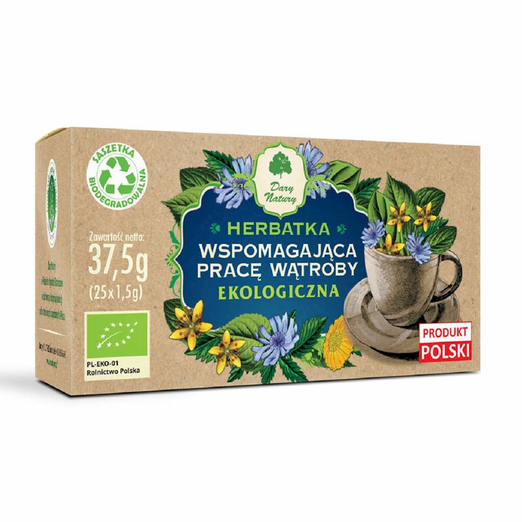 Herbatka ziołowa - wspomagająca pracę wątroby BIO (25 tor.)