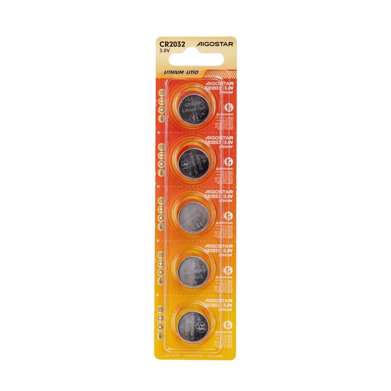 Bateria litowa CR2032 Aigostar  5 sztuk