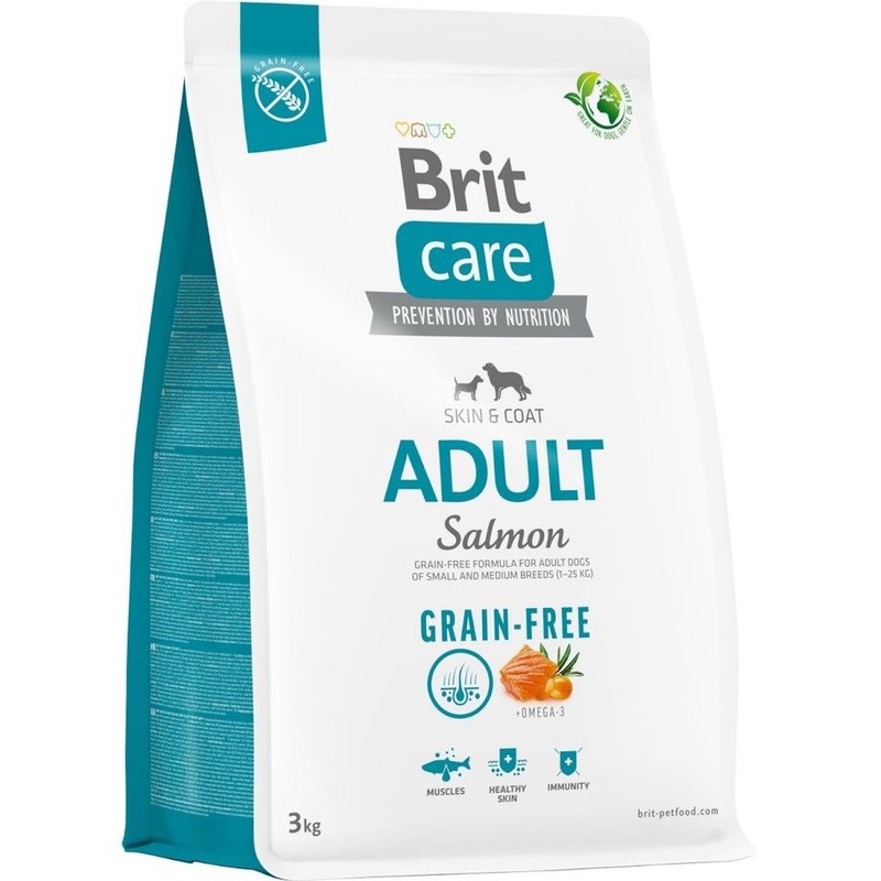 Karma sucha dla psów z łososiem Brit 3 kg