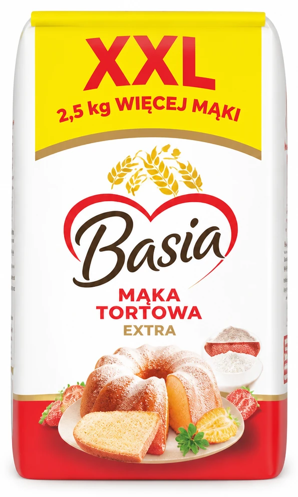 BASIA Mąka tortowa, XXL