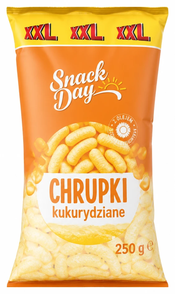 SNACK DAY Chrupki kukurydziane, XXL