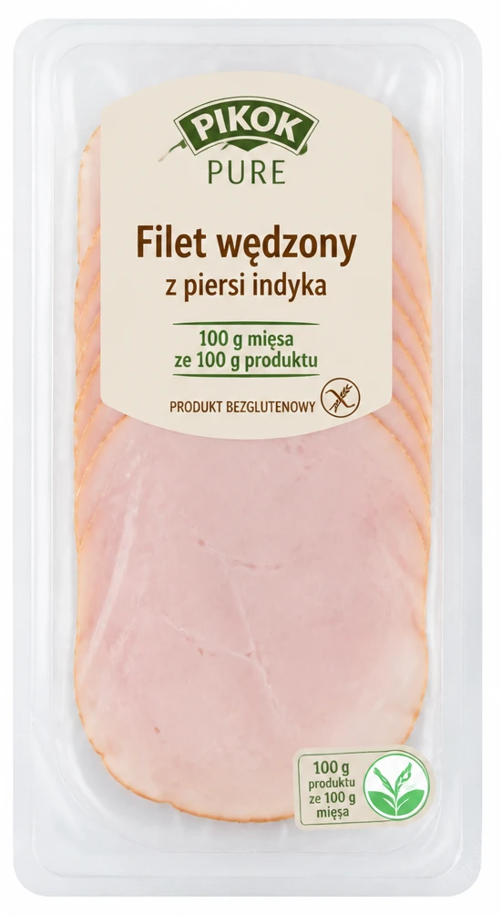 PIKOK PURE Filet wędzony z piersi indyka