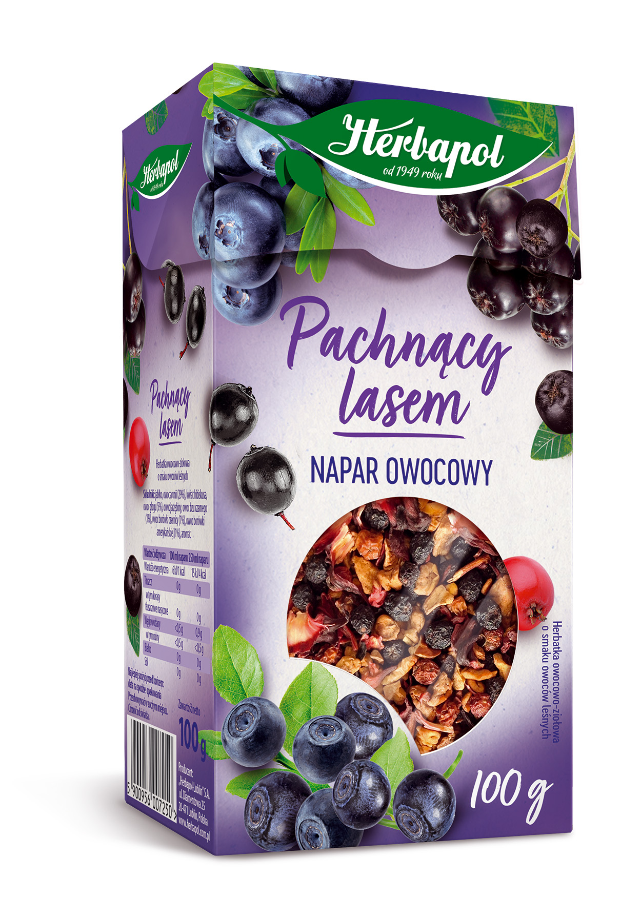 Napar Owocowy Pachnący Lasem 100 G - Herbapol Lublin