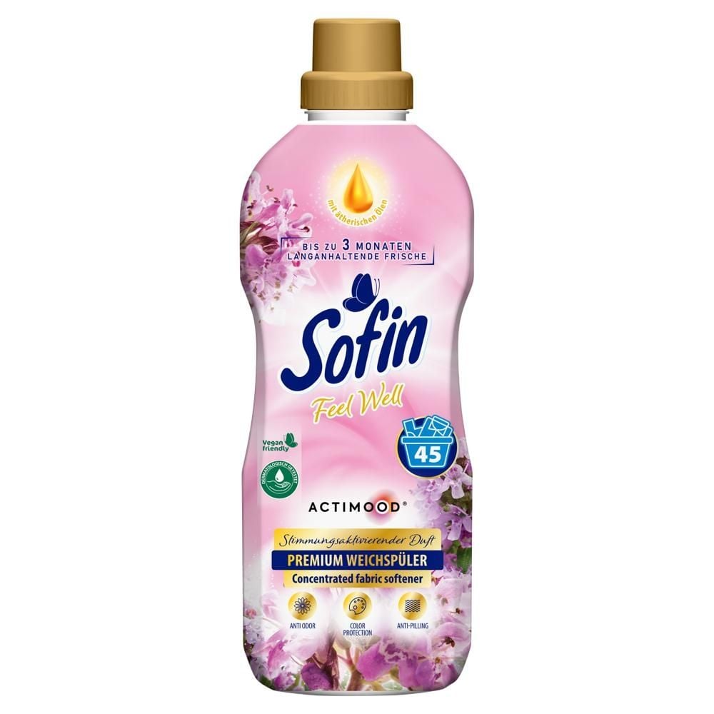 Sofin Feel Well Skoncentrowany płyn do płukania tkanin 0,81 l (45 prań)
