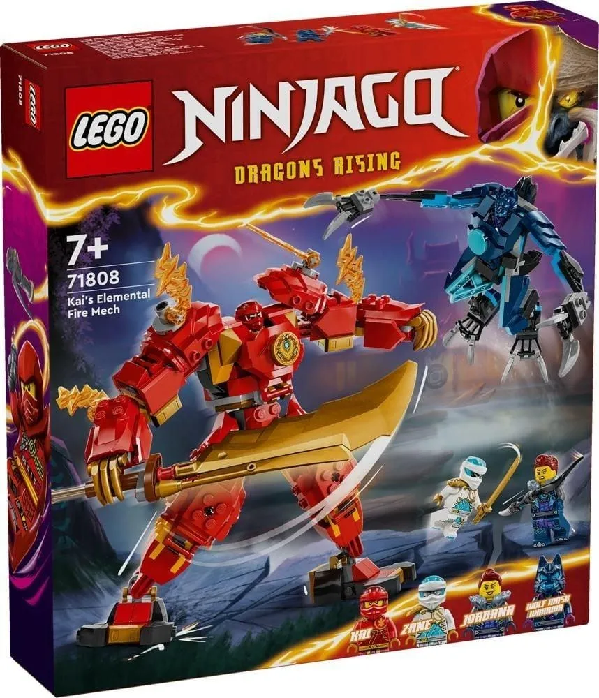 LEGO Ninjago 71808 Mech żywiołu ognia Kaia