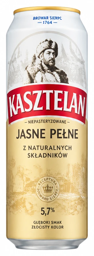 Piwo Kasztelan Jasne Pełne