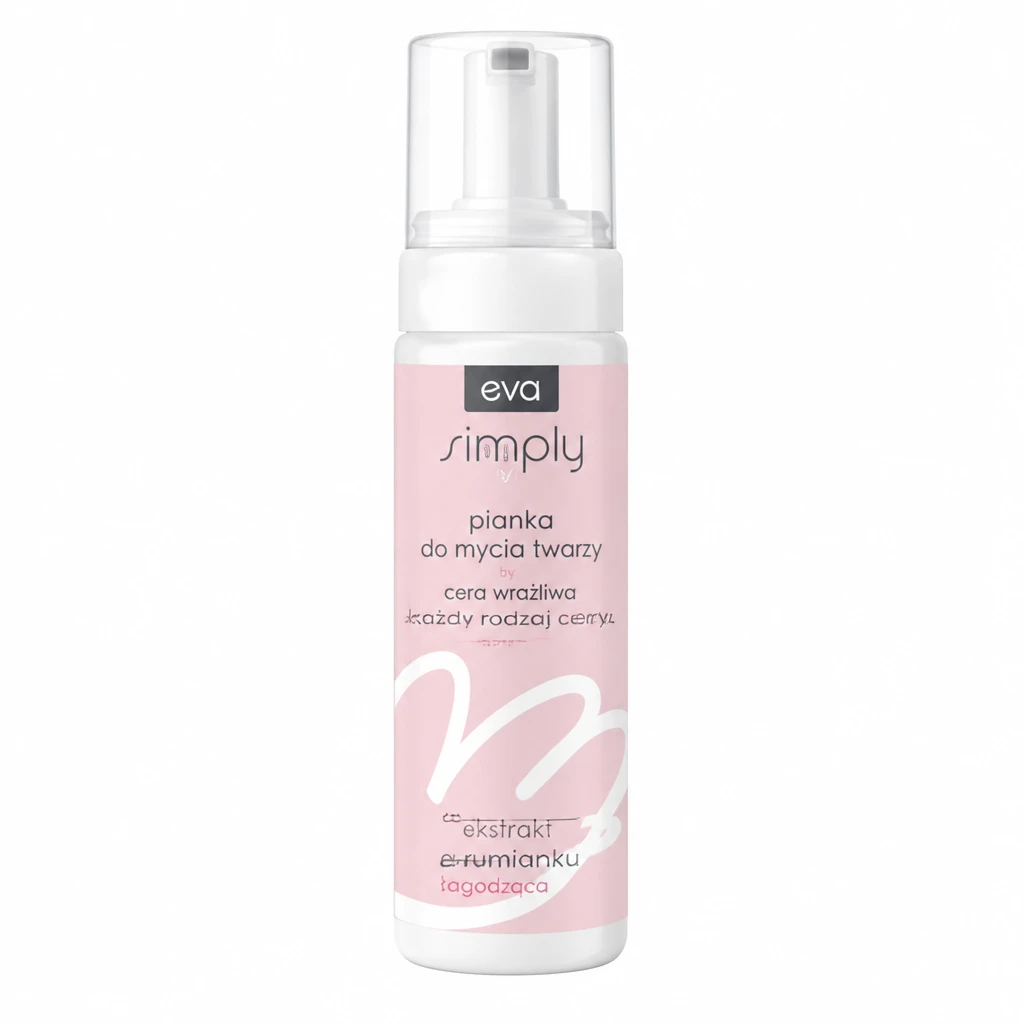 Pianka do mycia twarzy Simple Eva 150ml mix