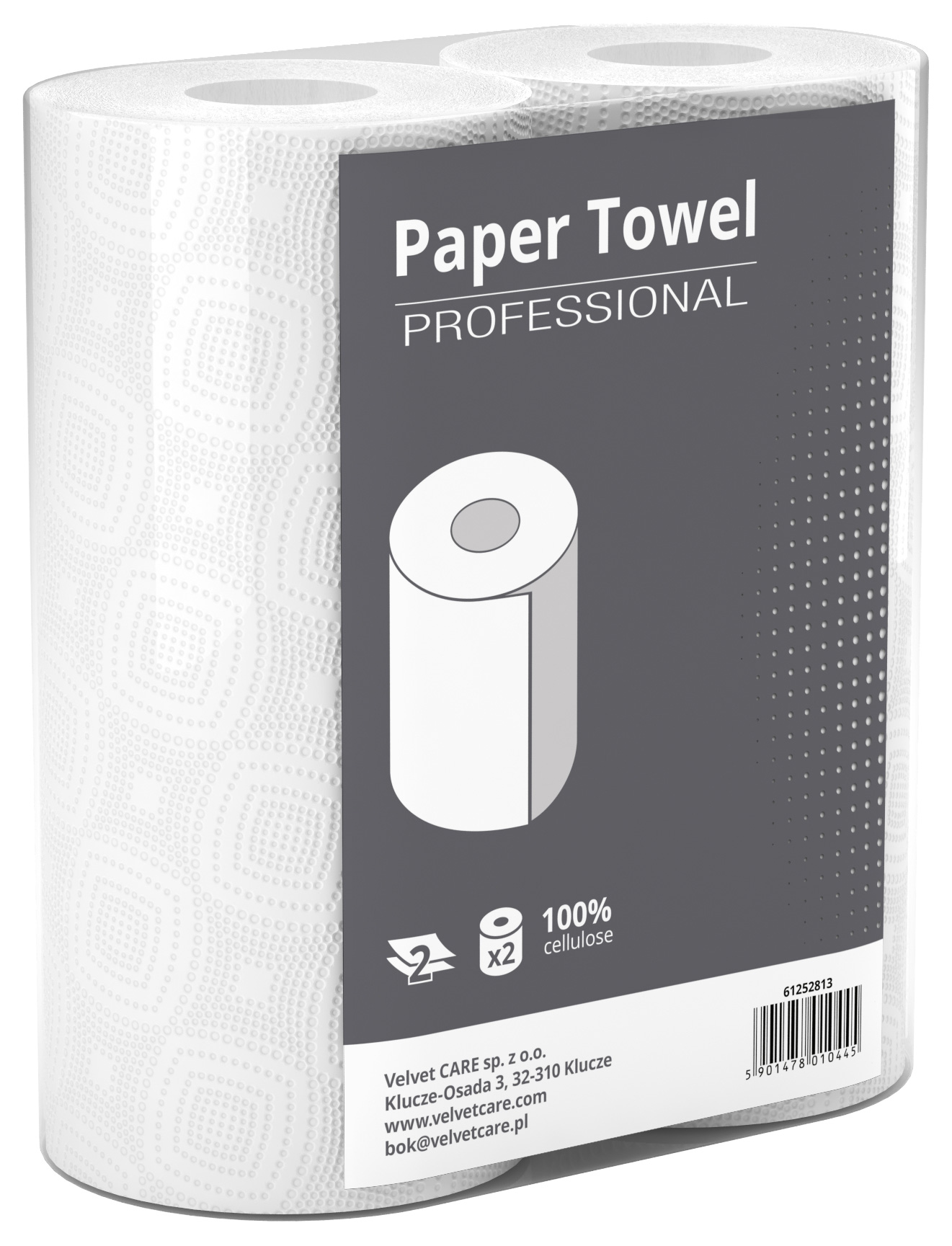 Ręcznik papierowy 2 warstwowy 2 rolki
