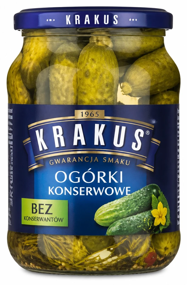 KRAKUS Ogórki konserwowe