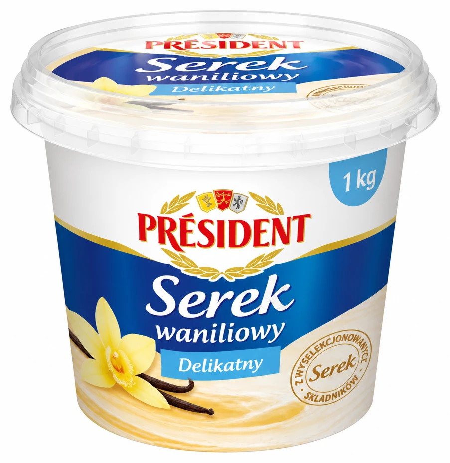 PRÉSIDENT Serek waniliowy