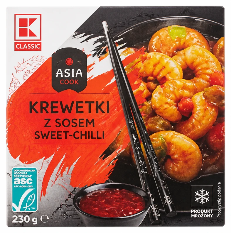 ASIA Krewetki z sosem sweet-chilli