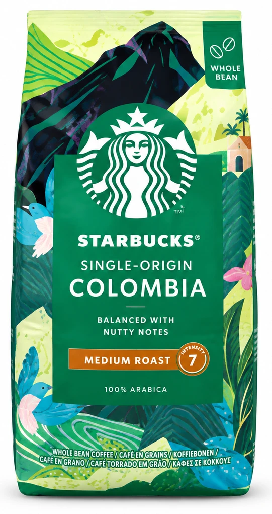 STARBUCKS Kawa ziarnista różne rodzaje
