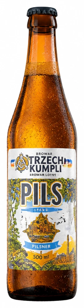 BROWAR TRZECH KUMPLI Piwo 5% alk.