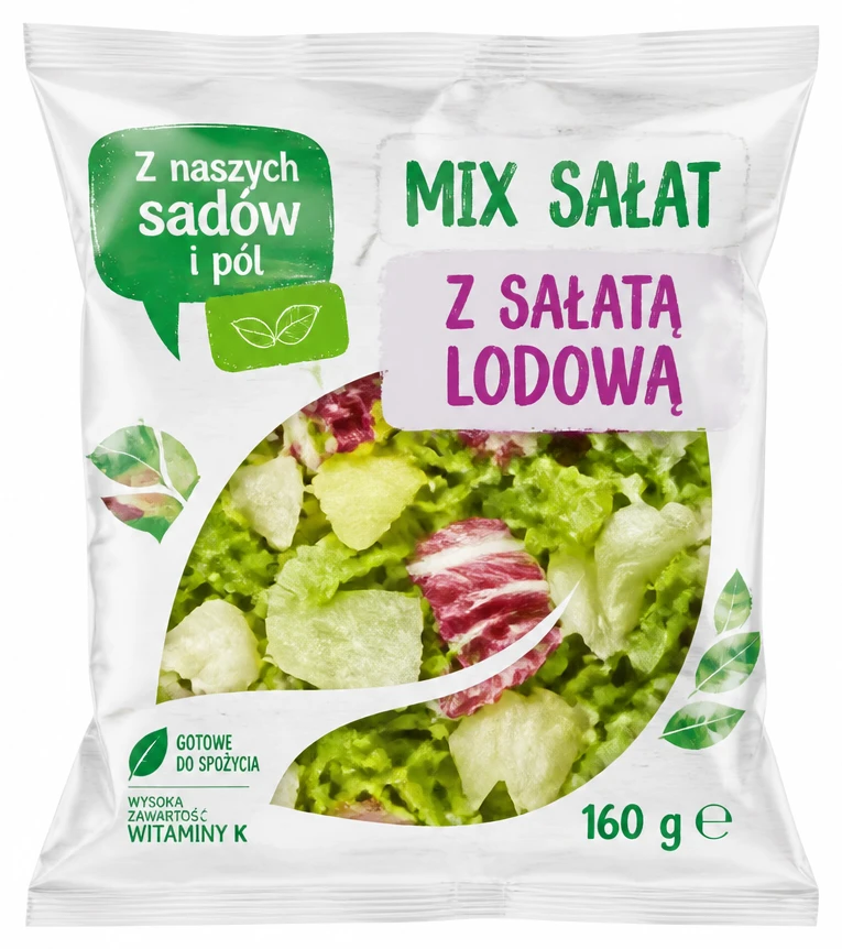 Mix sałat z sałatą lodową