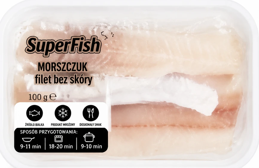 Morszczuk SUPERFISH filet bez skóry