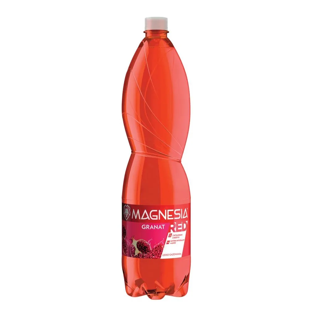Magnesia Red Napój lekko gazowany granat 1,5 l