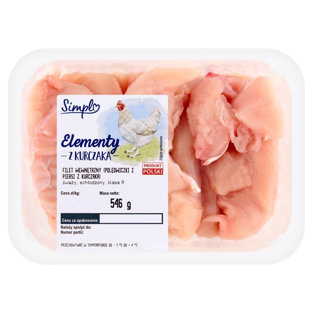 Simpl Filet wewnętrzny polędwiczki z piersi z kurczaka