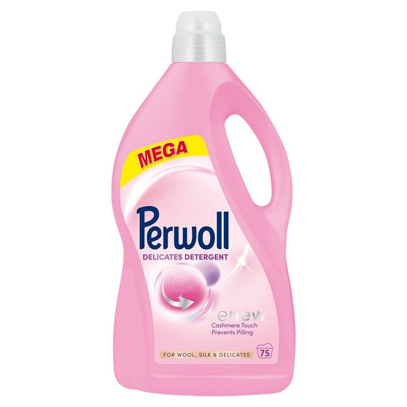 Płyn do prania tkanin wełnianych 75 prań  Perwoll 3,75 l