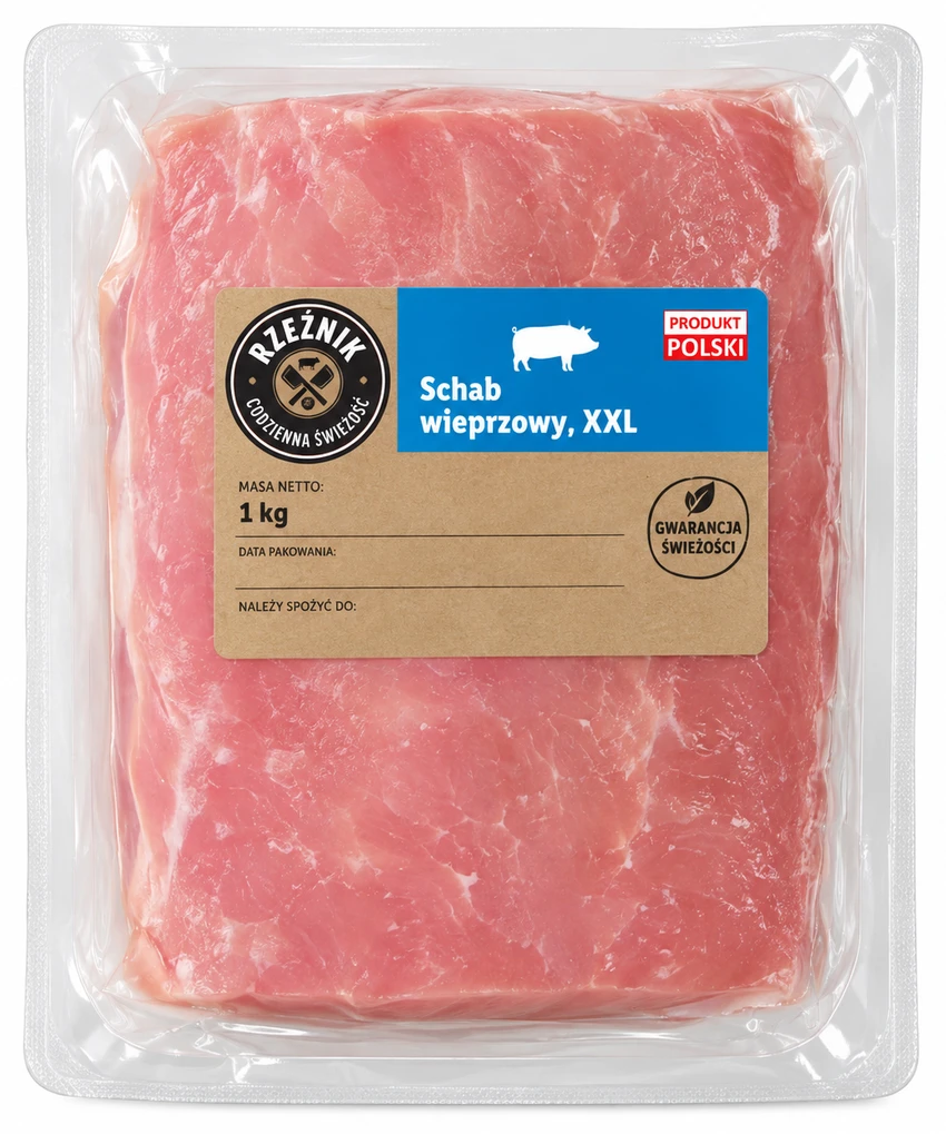 RZEŹNIK Schab wieprzowy, XXL