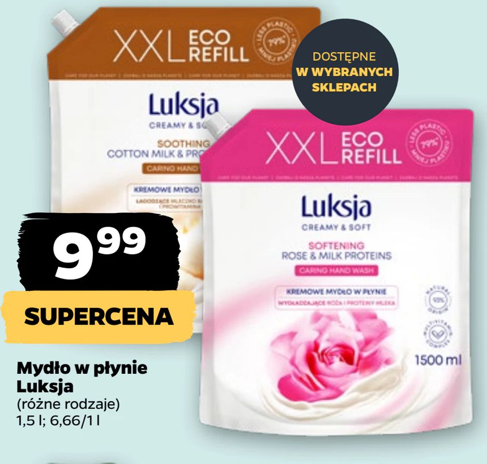 Mydło w płynie Luksja