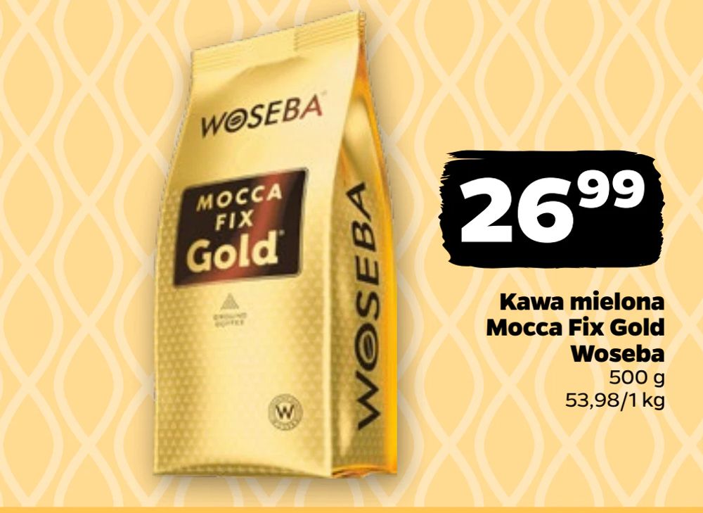 Kawa mielona Mocca Fix Gold Woseba