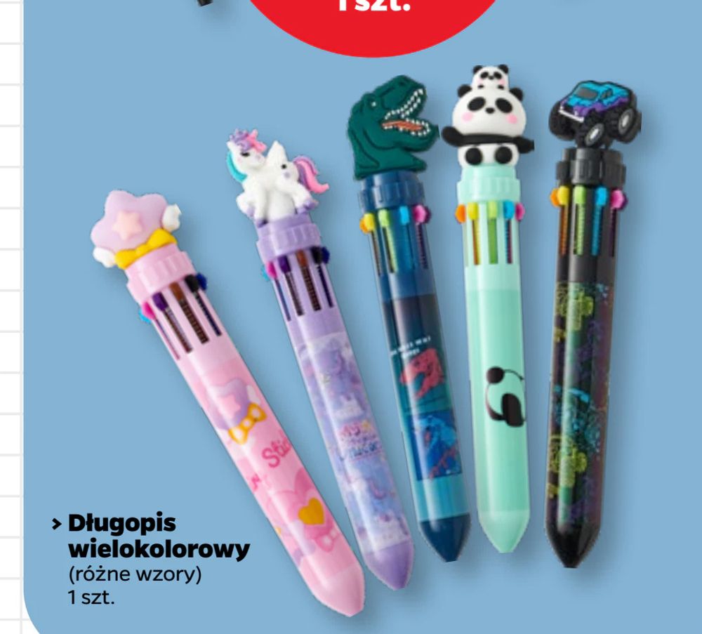Długopis wielokolorowy